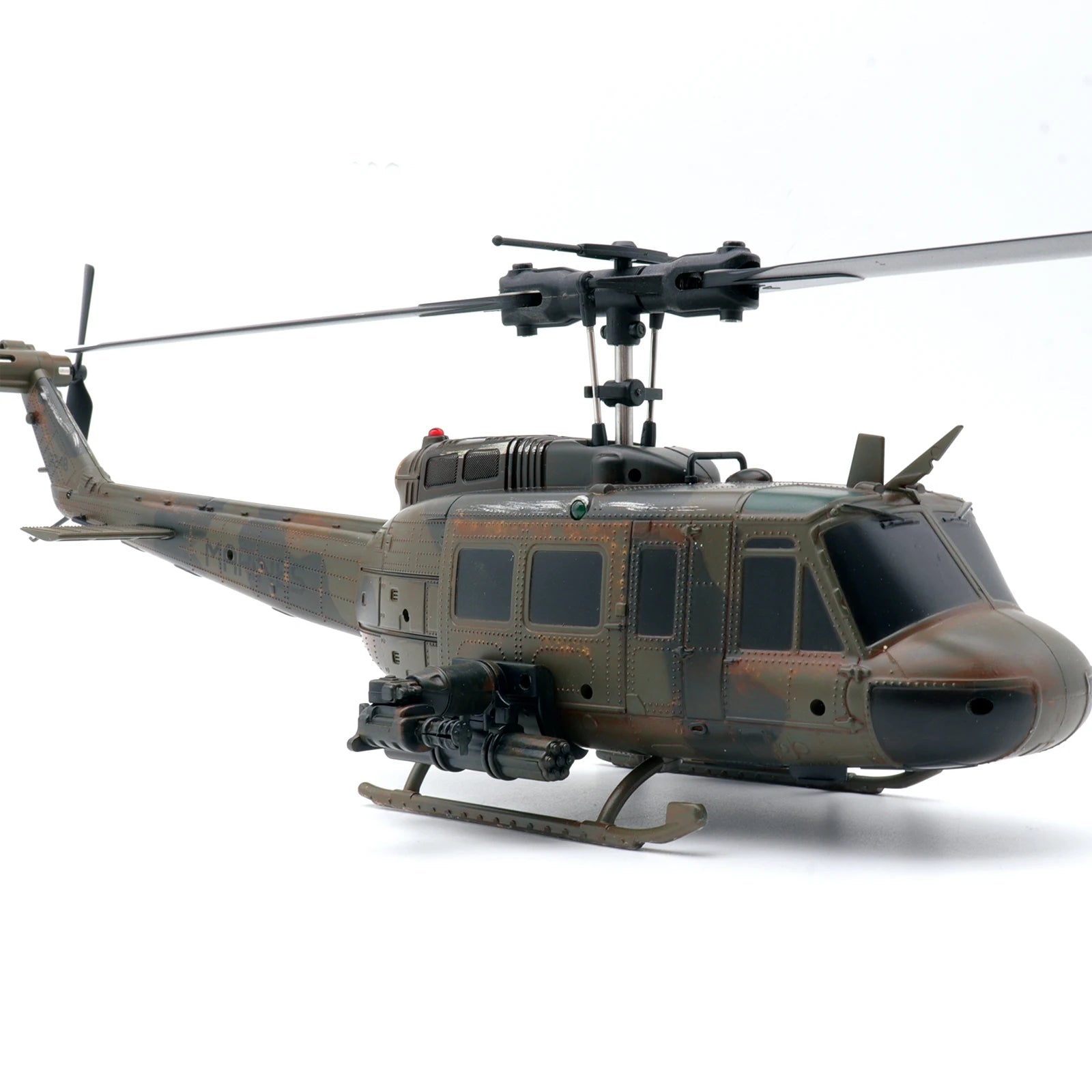 RC ERA C032 UH1 Huey Weathered Marine 6ch RC Helicopter with Optical Flow TOF Auto Stabilized Remote Control Hobby Toys for Boy