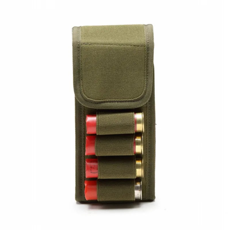 Hunting 16 Rounds Shotgun Storage Bag Molle Magazine Pouch Outdoor Shotgun Cartridges Bullet Mag Holder Accessory Bag
