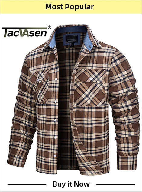 TACVASEN Men's Zip Up Hoodie Sherpa Lined Hooded Sweatshirt Winter Heavyweight Hoodies Warm Thick Fleece Jacket Casual Outwear