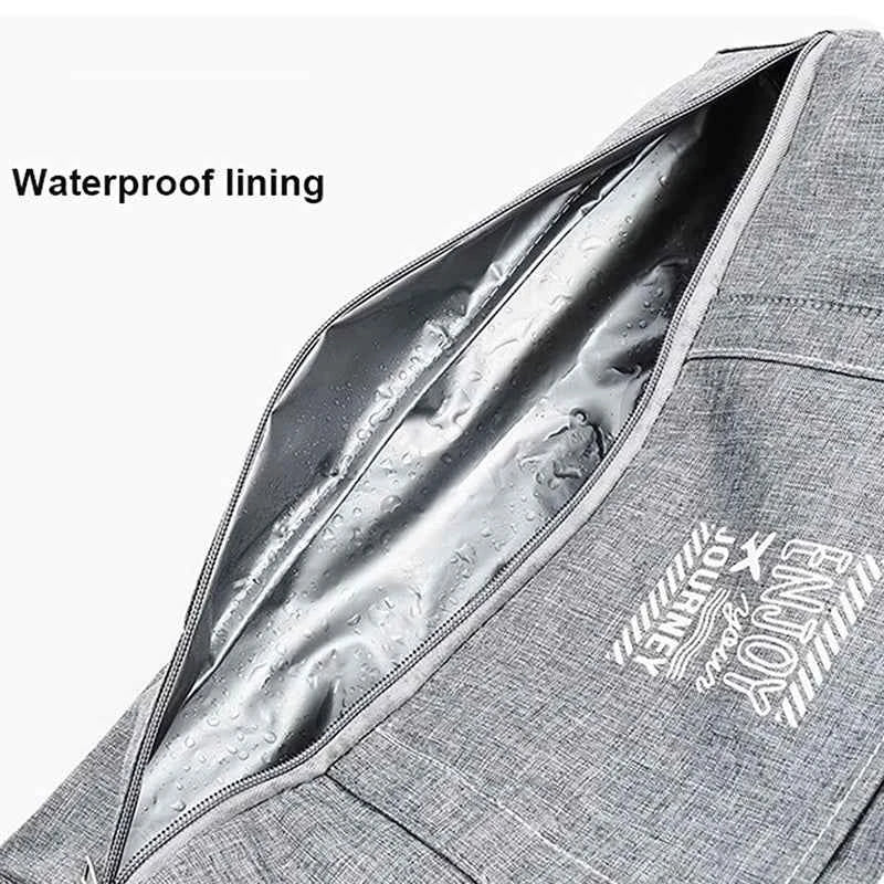 Fashion Folding Travel Bag Women Oxford Travel Weekend Overnight Bags Large Capacity Hand Luggage Tote Duffel Accessory Supplies