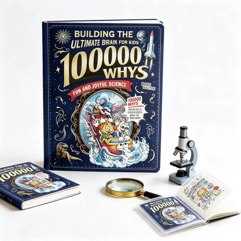 10000 Whys Kids Fun Science Book Ultimate Brain Educational Reading Cultivate Scientific Thinking STEM Learning for Children