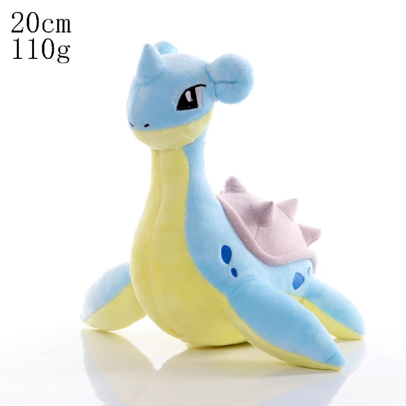 New Pokemon Snivy Abra Treecko Plush Kawaii Eevee Charizard Pikachu Genger Jirachi Blastoise Doll Aerodactyl Wholesale Gifts