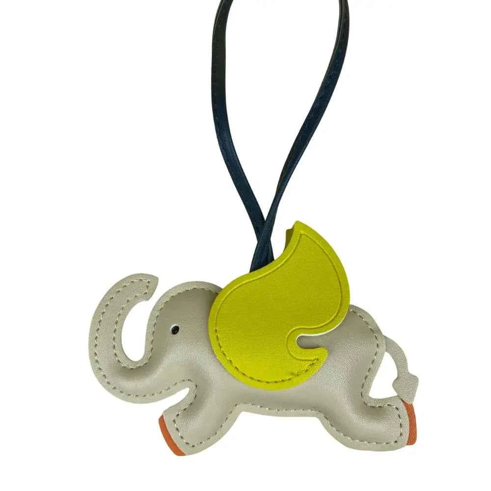 Elephant Bag Charm - Multi-Color Horse Charm Accessory for Purse, Backpack & Keys