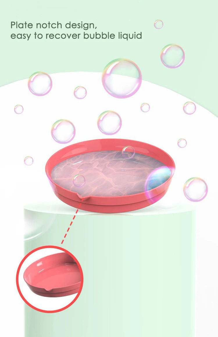 2026 Kids Bubble Gun 23 Holes Blowing Machine Soap Blower Gun Outdoor Party Game for Boys And Girls Children's Gift