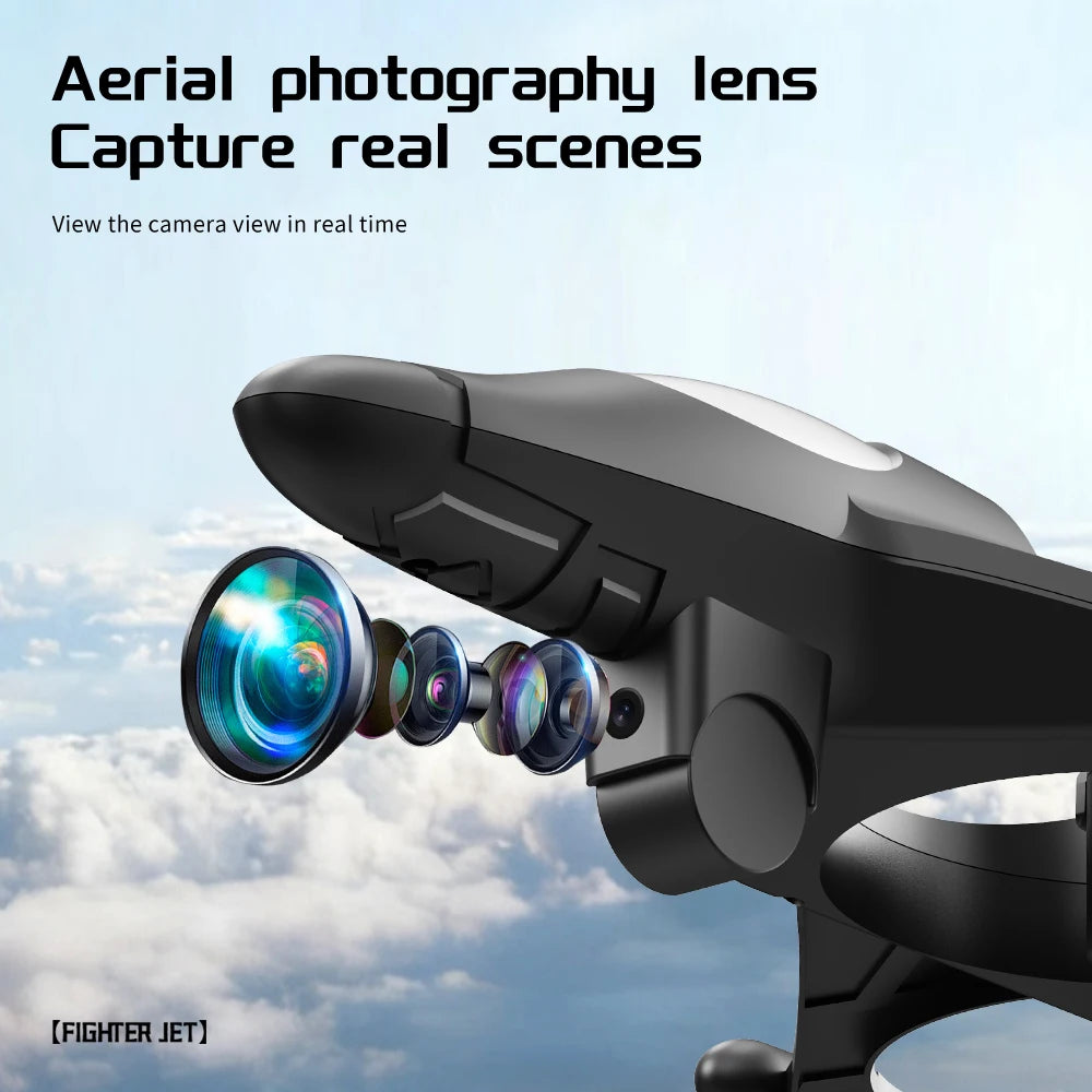YL86 RC Plane Helicopter Three speed switching Aircraft Rolling at 360 °Fighter Hover at fixed height RC Drone Toys