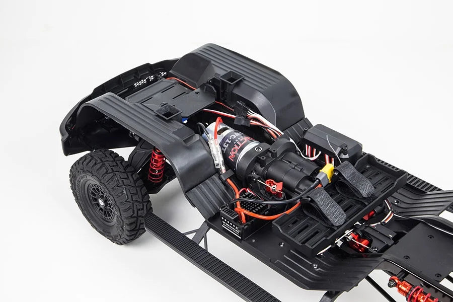 KM Thunder Dodge Tyrannosaurus RAM 1500 Simulation 1/8 Remote Control Electric 4WD Climbing Vehicle Pickup Off road Vehicle