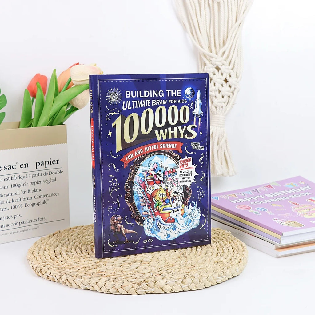 10000 Whys Kids Fun Science Book Ultimate Brain Educational Reading Cultivate Scientific Thinking STEM Learning for Children