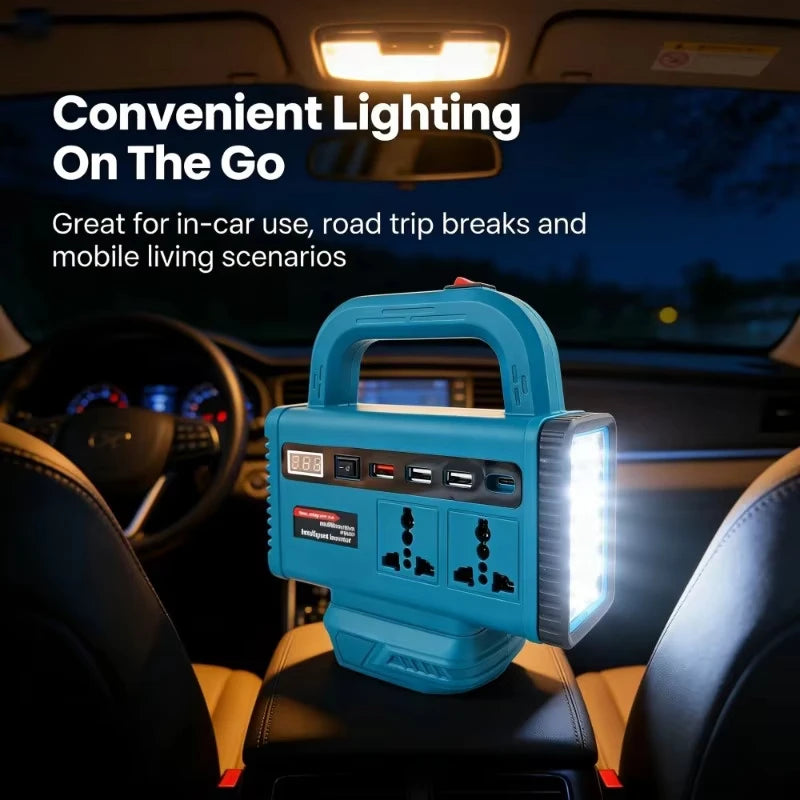 Portable Inverter Power Station – Multi-Function Backup Unit