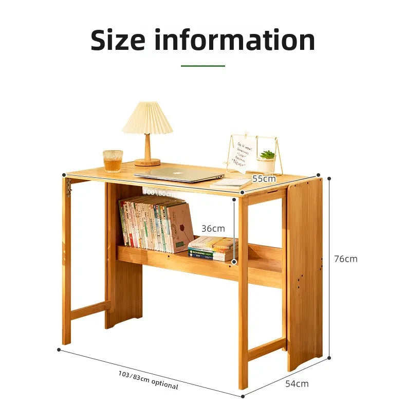 Foldable Computer Desk Home Desktop Desk Simple Desk Bedroom Workbench Simple Learning Writing Desk