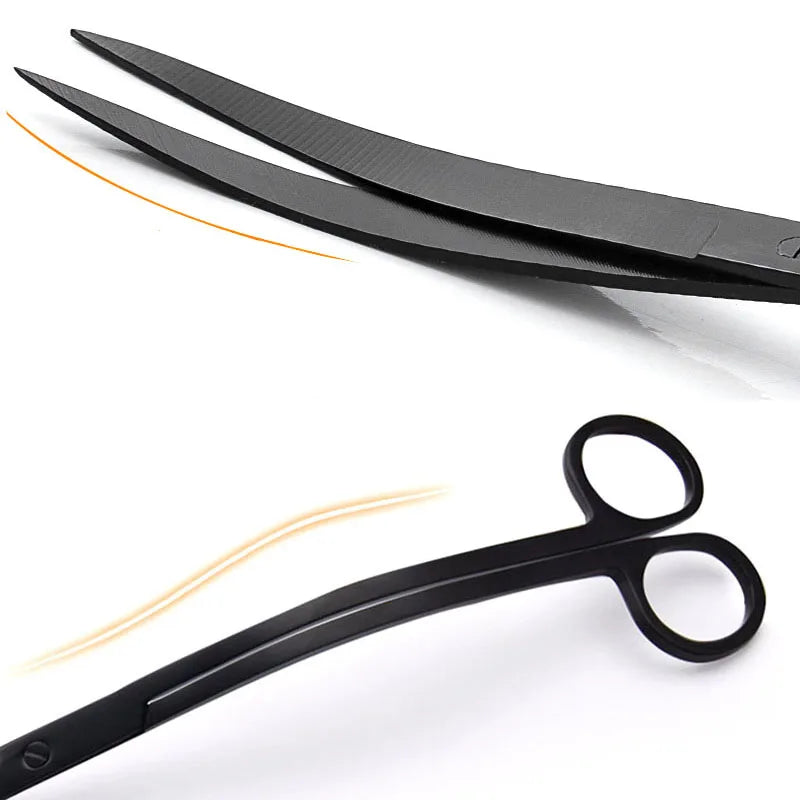 Stainless Steel Aquatic Plants Tools Tweezers for Aquarium Fish Tank Aquascaping Tools Aquarium Tools Scissors Cleaning Tools