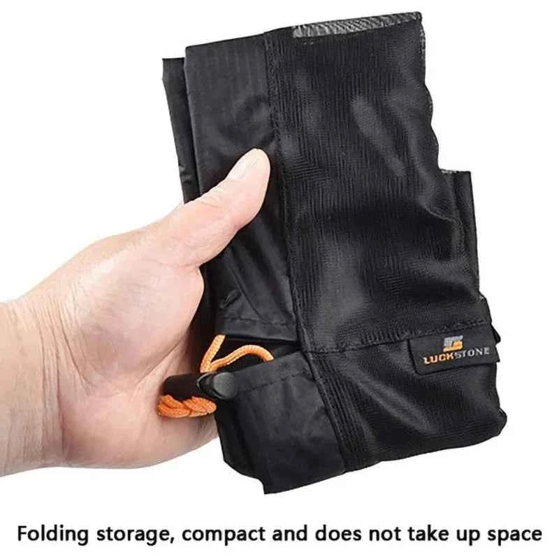 1Pcs Outdoor Ultralight Mesh Storage Bag For Sports Camping Drawstring Storage Pack Hiking Travel Tools Compression Bags