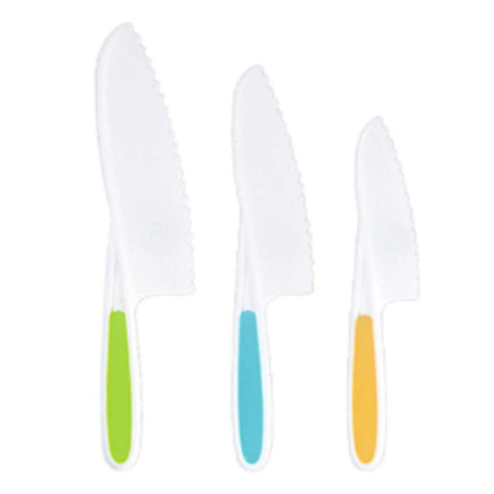 Kids Plastic Kitchen Tools Real-Toddler Safe Cutting Board Knife Set Perfect for Picnics Camping Use