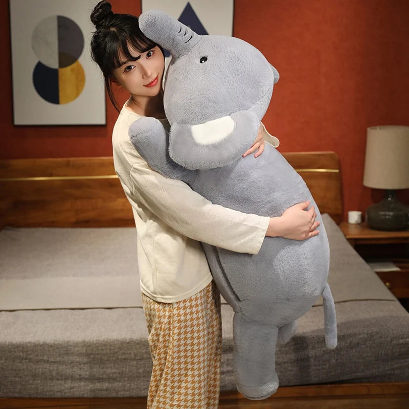 Cartoon Elephant Plush Toys Cute Soft Lovely Stuffed Pillows Dolls For Birthday Festival Gift