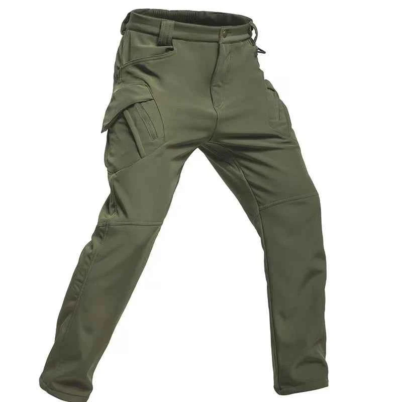 Winter Autumn Tactical Jackets Elastic Men Fleece Waterproof Suits Fishing Warm Hiking Camping Tracksuits Set Hood Coat S-5XL