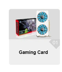 SRhonyra Low Profile Graphics Card 4GB GT730 RX550 GT1030 GTX1050 GTX1050Ti Half Height PCIe Video Card For SFF Thin ITX HTPC