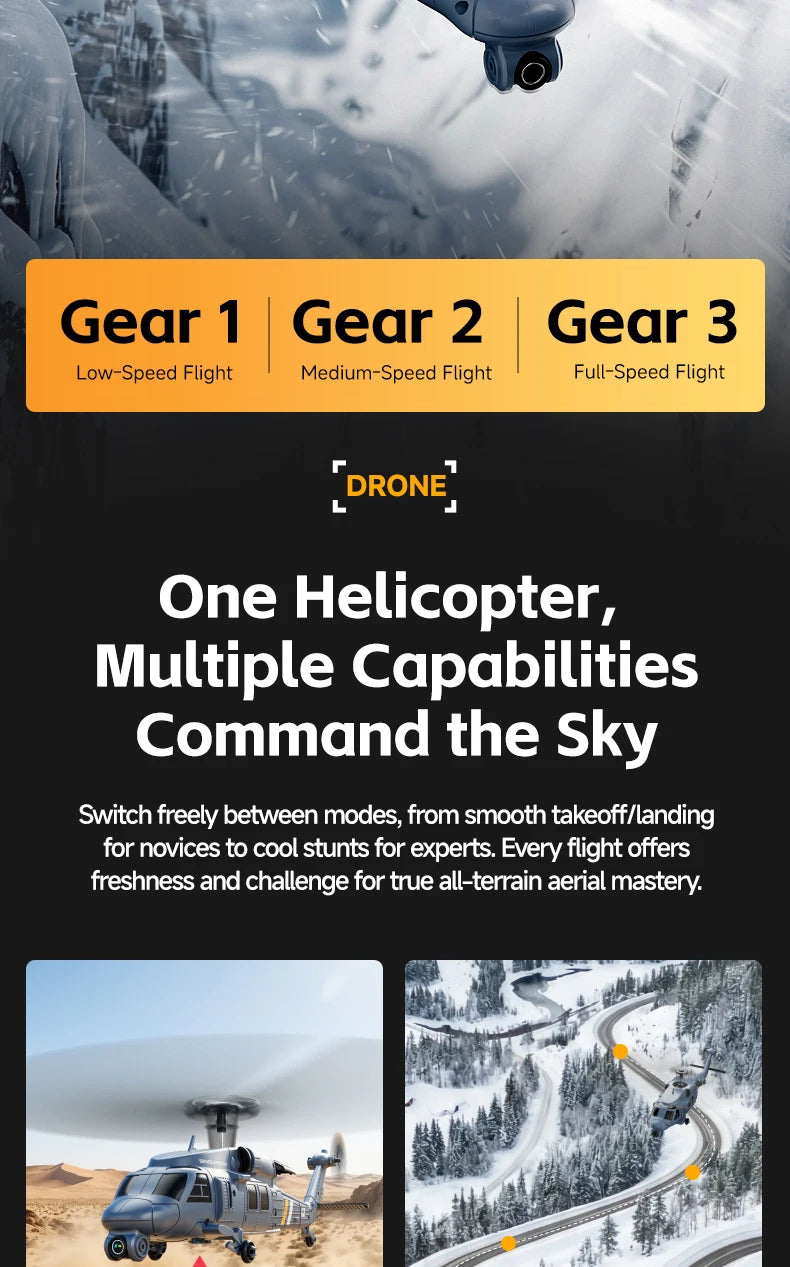 Military Remote Control Screen Helicopter 6 Axis Gyro Single Rotor 8K Aerial Optical Flow With Screen WIFI FPV RC Helicopter Toy