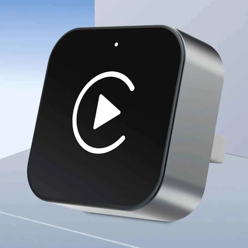 2 IN 1 Wireless Carplay Android Auto Adapter Wired to Wireless carplay Adapter for iPhone Wireless Control Plug & Play Carplay