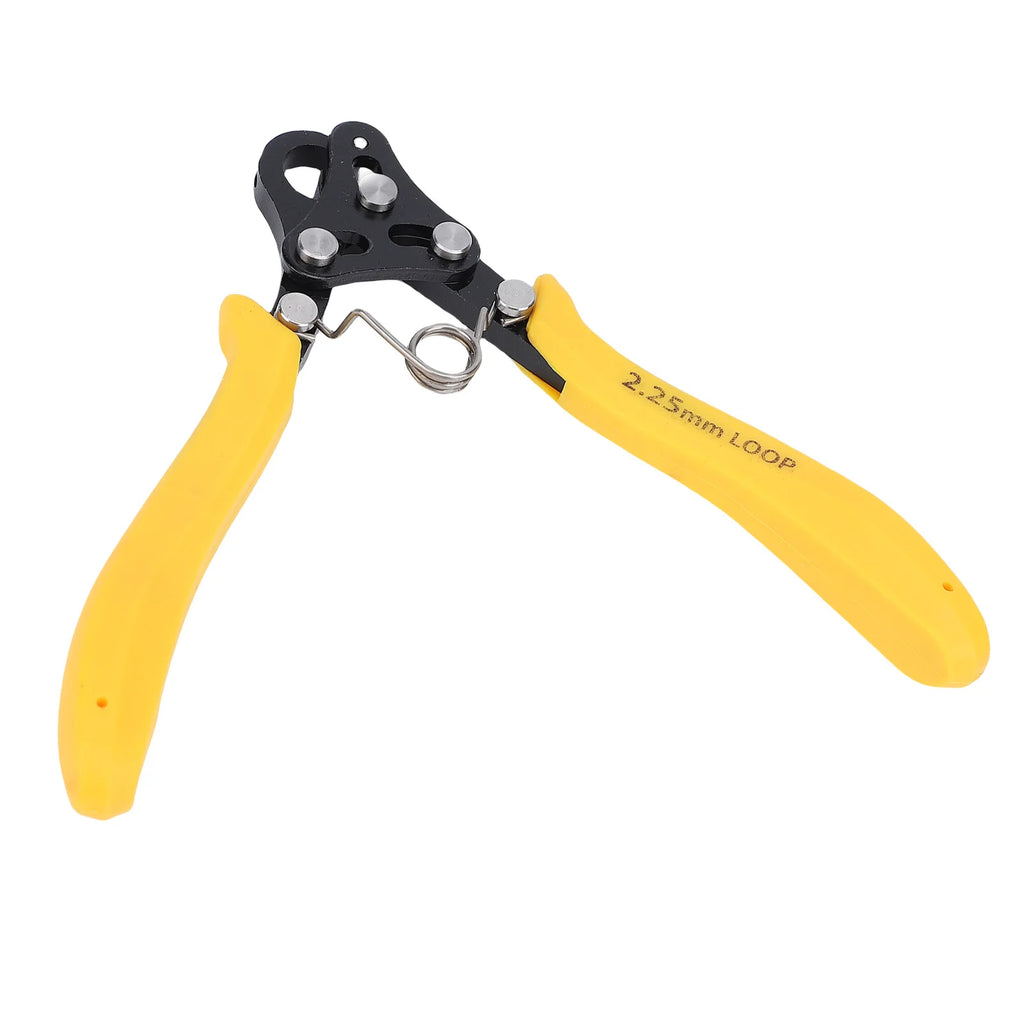 9 Pin Looping Pliers Looping Pliers Tool 2.25mm One Step Looper for 18-26 Gauges Craft Wire Golden Silver Copper Iron Winding