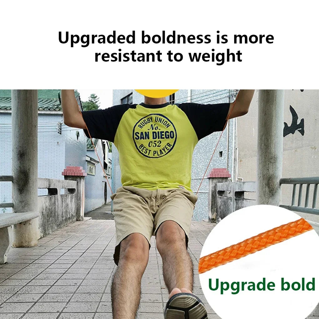 1/2pcs Clothesline Laundry Drying Rope Outdoor Clothes Line Windproof Anti-slip Retractable Cord for Hotel Camping accessories