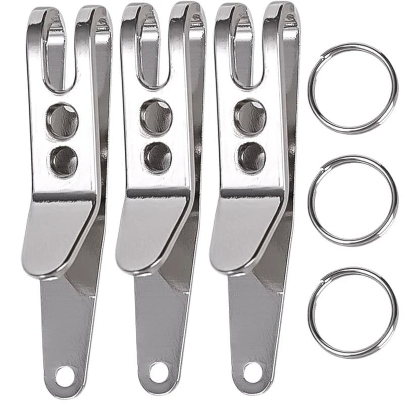 5/1Pcs Mini Zinc Alloy Ring Carabiner EDC Bag Suspension Clip with Key Outdoor Quicklink Tool Keychain Camping Accessories