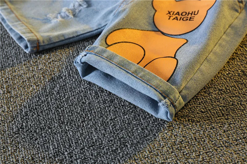New Summer Baby Boys Clothing Set Cartoon Bear Short Sleeve T-Shirt Shorts 2Pcs Suit For 1-5 Years Kids Children Fashion Outfit