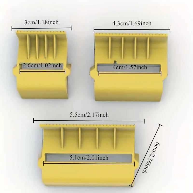 3 sizes of tape splitter, suitable for masking paper or plain paper tape cutter, speed up work efficiency, small tape cutting