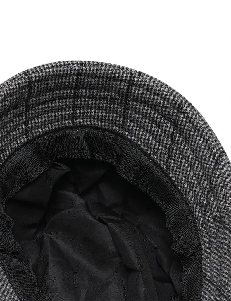 Elegant Women's Beret Hat With Bow - Autumn Winter Short Brim Beanie, Stylish & Warm Casual Headwear For Women Mother'gift New