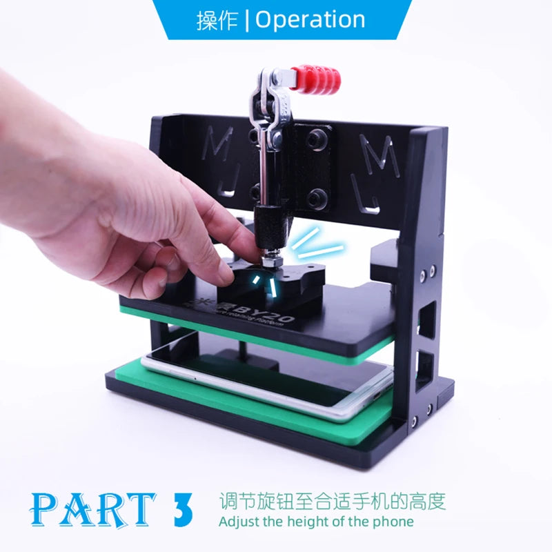 MIJING BY-20 Universal Repair Fixing Fixture Platform Suitable for Mobile Phone Screen LCD Repair Fixing Bracket Fixture Tool
