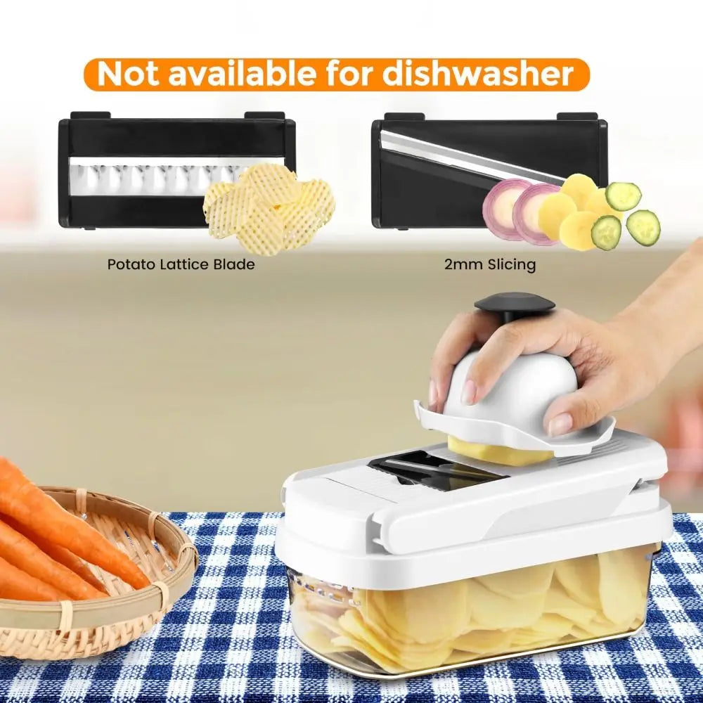 High Quality 18 in 1 Vegetable Chopper Multifunction Kitchen Items Food Cutter Cooking Gadgets Dicer Kitchen