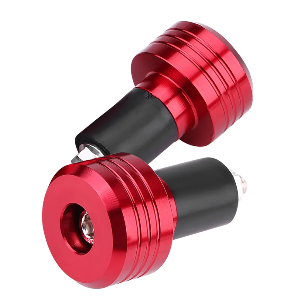 Handlebar Ends Weight Balance Plug Pair of 22mm  Aluminum Motorcycle Grip Handlebar Ends Weight Balance Plug