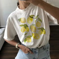 Graphic T-Shirt Vintage Sexy Top Tee Round Neck Short Sleeve Dark Gothic Print Streetwear Trendy Summer Women's Clothing Y2K