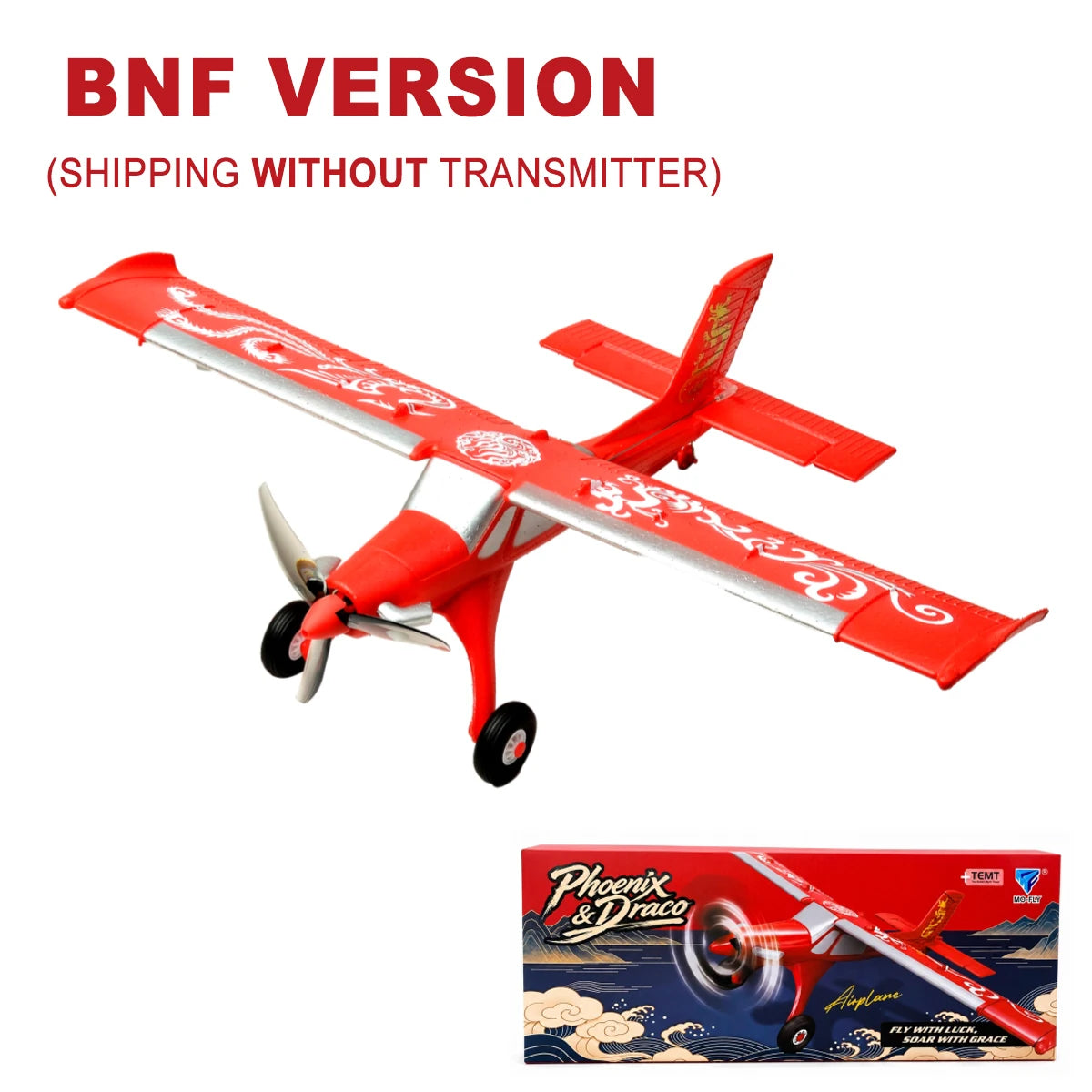 NO Transmitter RD Color EPP RC Glider Airplane 510 mm – Brushless Motor & Gyro