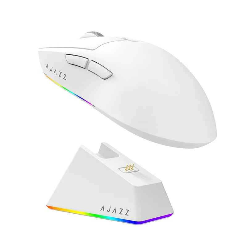 AJAZZ AJ139 V2 MC PAW3311 Wireless Gaming Mouse RGB Magnetic Charging Dock Macro Mice Bluetooth 12000-24000DPI for PC Gamer
