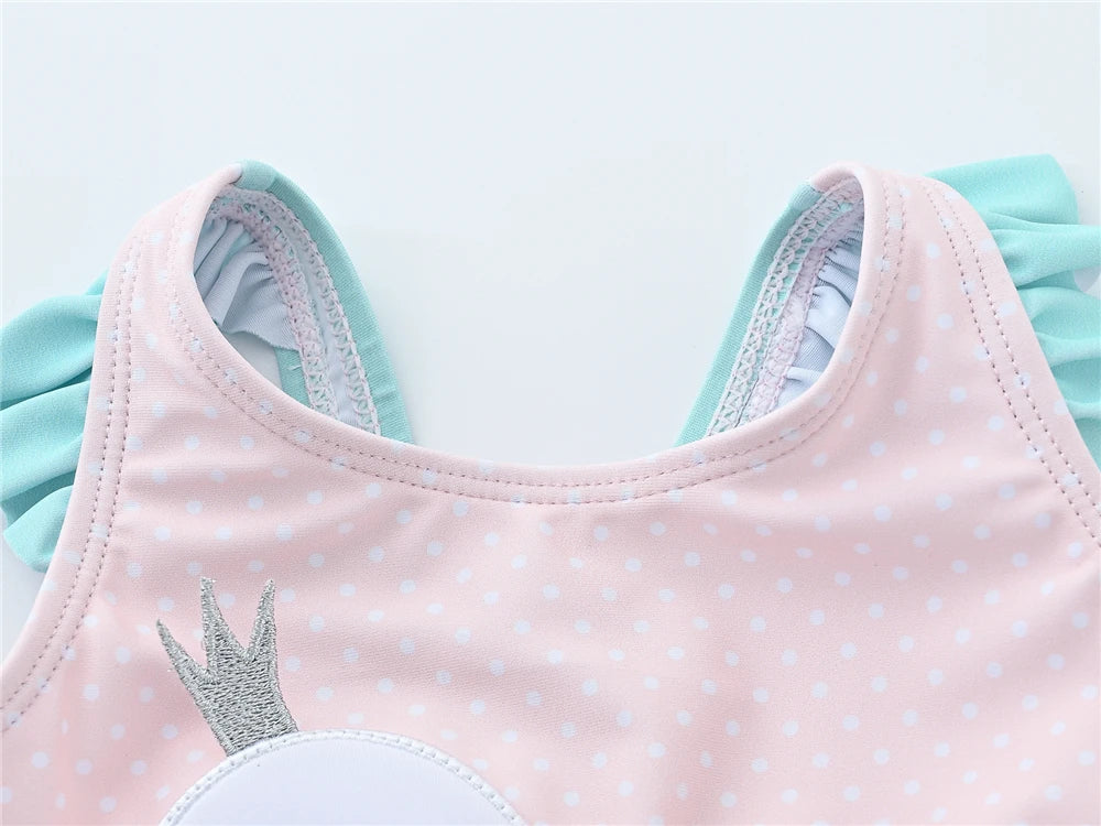 Toddler Infant Baby Girls Swimwear Watermelon Swimsuit Swimming Beach Bathing Bikini Cute Summer One-Piece Swimming Baby Overall