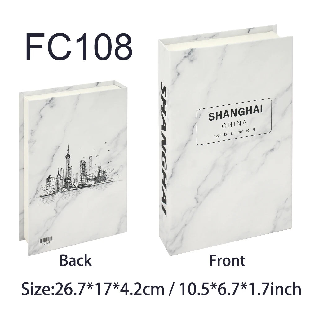 Home Decor Fake Books Coffee Table Books Ornaments Living Room Decoration Luxury Fake Books Storage Box Aesthetic Decoration
