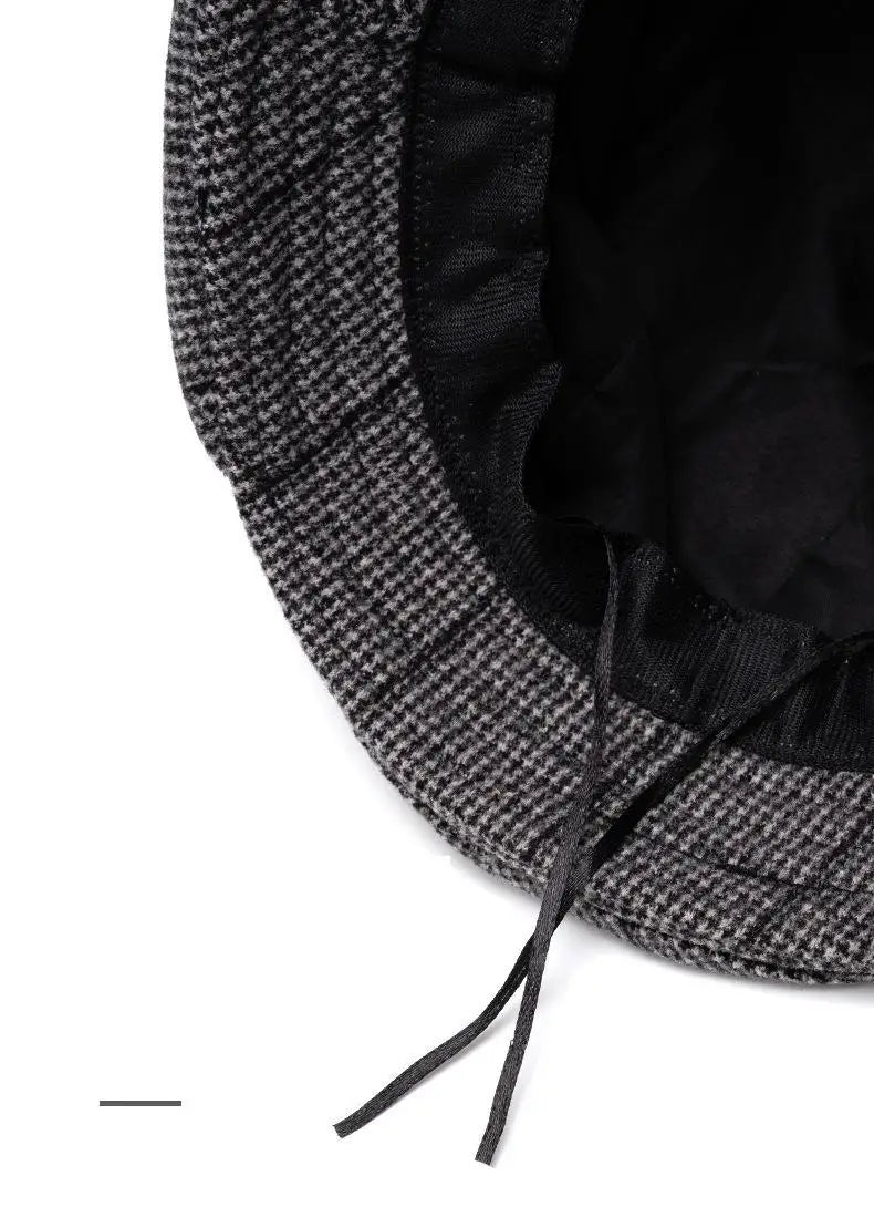 Elegant Women's Beret Hat With Bow - Autumn Winter Short Brim Beanie, Stylish & Warm Casual Headwear For Women Mother'gift New