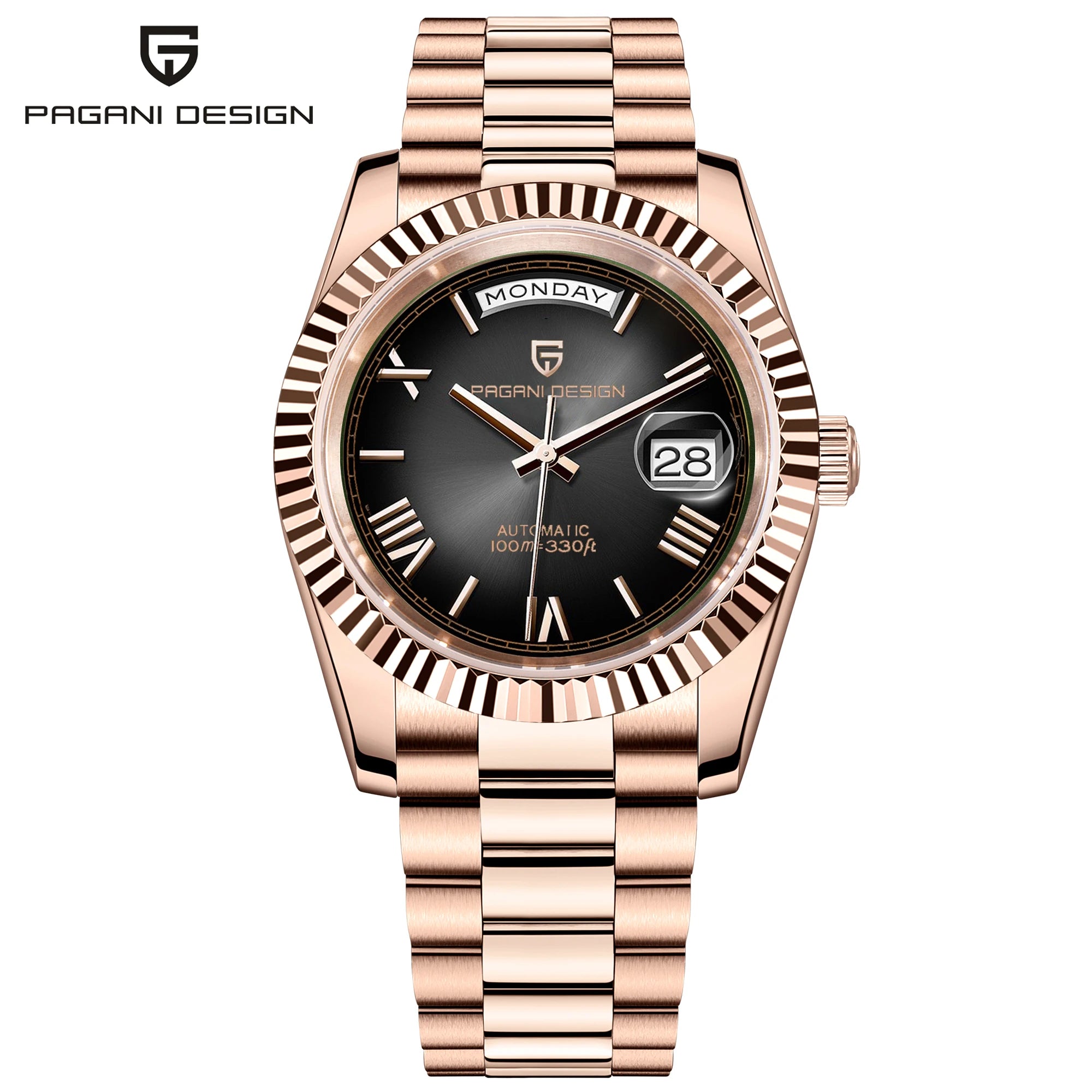 PAGANI DESIGN 2025 New DD36 Men's Watches Luxury Automatic Watch Men AR Sapphire Glass Mechanical Wristwatch Men ST16 Movt Clock