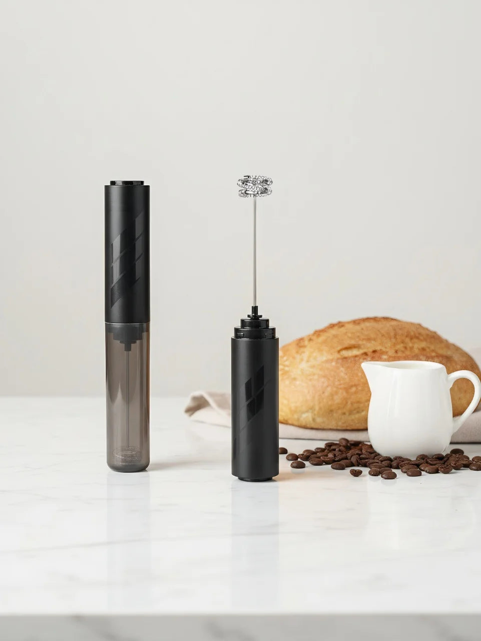 Portable AA Battery Powered Electric Milk Frother Coffee Cream Mixer Egg Beater Kitchen Blender for Coffee Lovers