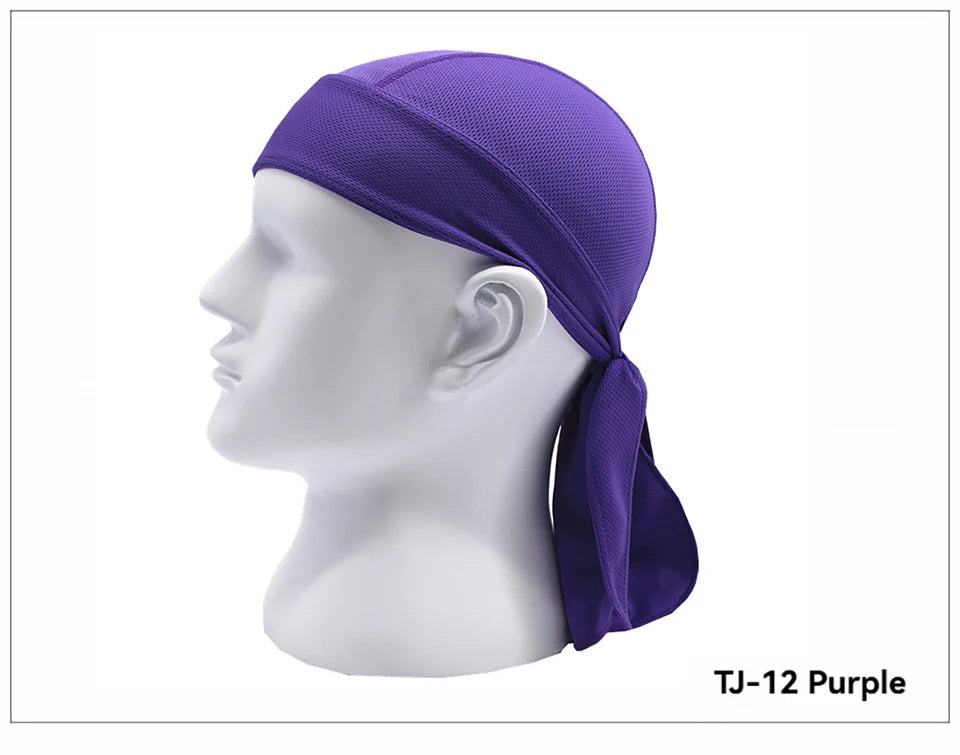 Cycling Headscarf Spring Summer Men Women Breathable Hiking Scarf Outdoor Tourism Pirate Hat Sports Sun Protection Headscarf