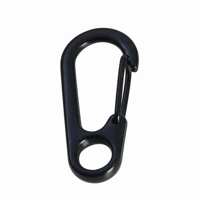 5/10pcs Lobster Clasp Buckle Keychain Carabiners Outdoor Camping Buckles Alloy Spring Snap Hooks Keychains Tool Clips