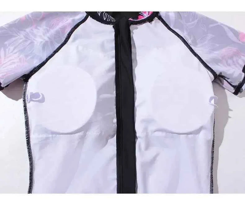 Middle-aged Elderly Mothers Professional Racing One-piece Large-size Swimsuit Women Sports Slim Students Hot Spring Swimsuit