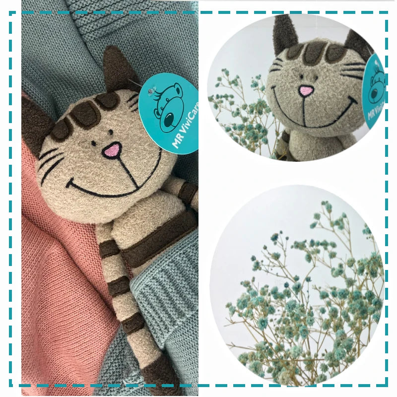 Kawaii Cat Plush Toy Small Soft Simulation Kids Stuffed Animal Toys For Children Cute Photo Props Girls Birthday Gift