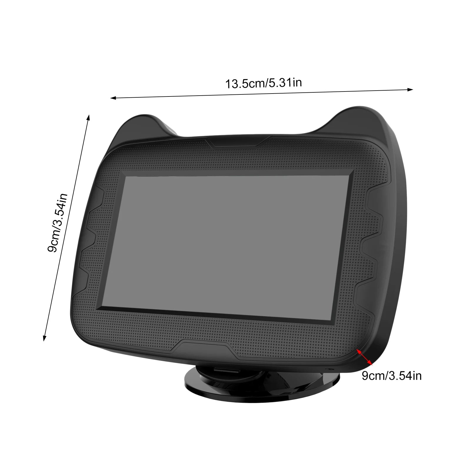 Baby Car Mirror with 4.3" Night Vision Function Display 1080P Safety Car Seat Camera with Wide Crystal Clear View Easily Observe