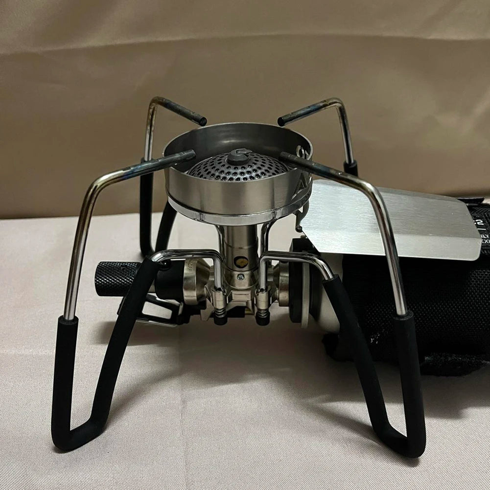 Gather Fire Windshield Gas Stove Burner Cover Windproof Spider Stove Support Wok Ring for Soto 310 Stove Camping Accessories