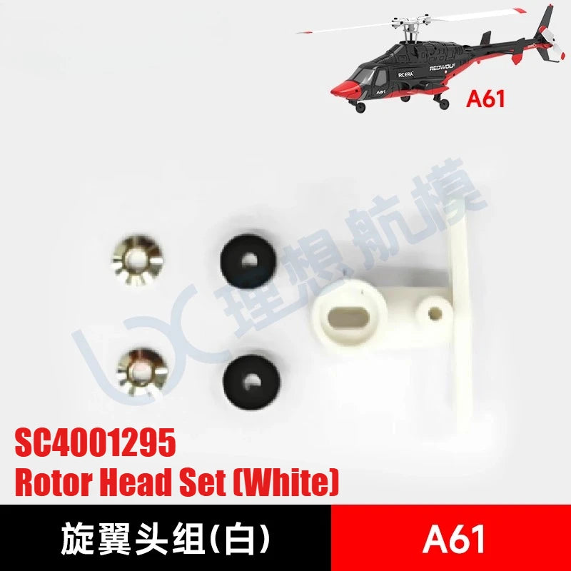 RC ERA A61 RC Helicopter Simulation Original Spare Parts Complete Set Chassis Main Frame Remote Control Blade Receiver Motor