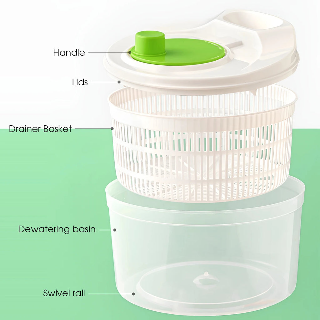 Home Vegetable Dehydrator Two-in-One Dehydrator and Cutter with Drain Basket Fruit Dehydration Basket Kitchen Gadget Home Use