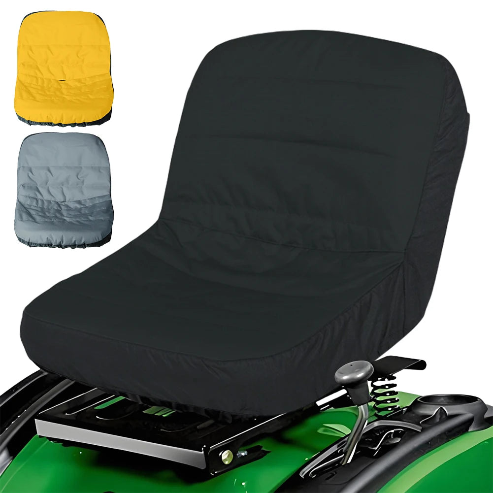 Riding Lawn Mower Seat Cover 600D Oxford Tractor Seat Cover Comfortable Waterproof Cushion Protective Seat Cover for John Deere