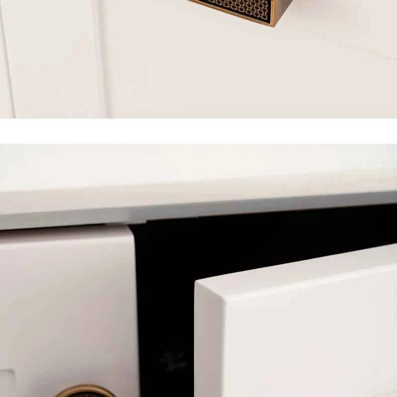 Santaya Antique Brass Handle Luxury Bronze Pull Kitchen Cabinet Handle Wardrobe Drawer Knob