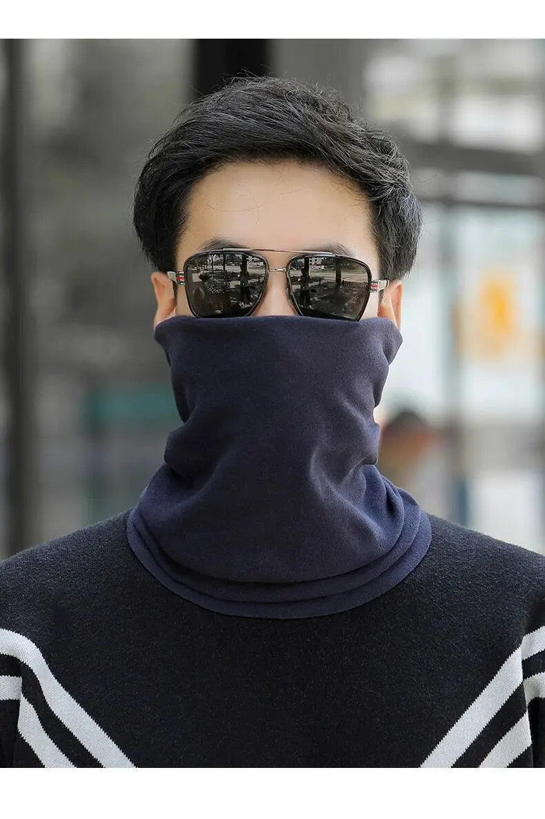 New Neck Cover Cycling Scarf Neck Protection Small Scarf Men's Face Mask Outdoor Windproof Scarves Party Gift