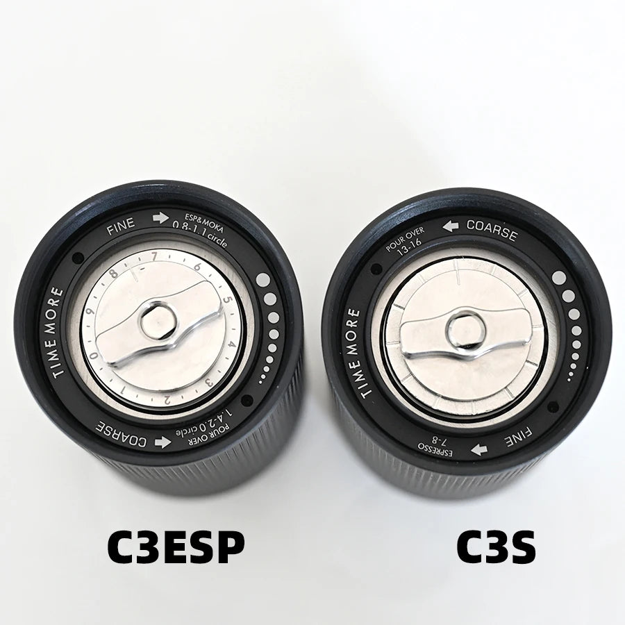 TIMEMORE Chestnut C3S / C3ESP Manual Coffee Grinder Upgrade All-metal Body & Anti-slip Design Portable Grinder S2C Burr Inside